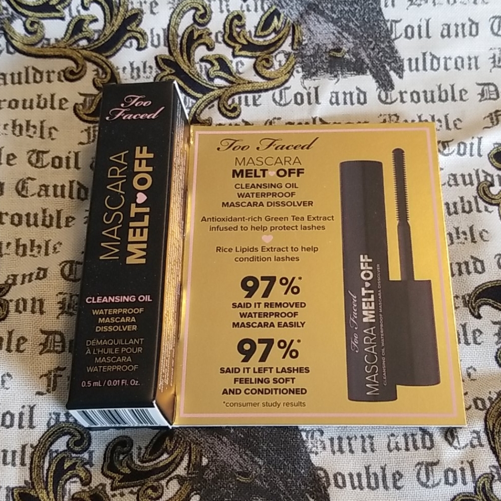Too Faced mascara melt off